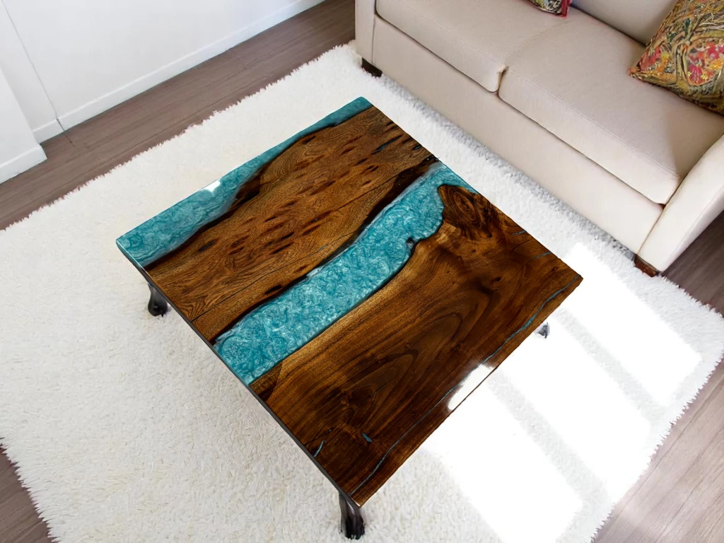 Oak Square Coffee Table - Buy Premium Design Online